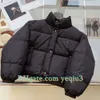 Damenjacke, schwarze Puffjacke, Damenmantel, Daunenjacken, modischer Kurzjackenstil, warme Damen-Oberbekleidung, Winterjacke für Damen, Jacke in asiatischer Größe, Mantel, Streetwear, P2w