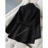 Herfst dames jas ontwerper knop mode matching omgekeerde driehoeksbrief lang nylon jas bovenste pak