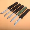 Micro Tech A11 Cerberus Automatisk kniv D2 Blade Aluminiumlegering Handtagning Camping utomhus vandring självförsvar jakttaktiska knivar EDC fickverktyg BM 4600 UT85