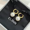 Designers Pearl Gold Stud Earrings Fashion Designer Womens örhängen Pärlsmycken för Wemen Men Wedding Present Jewelry Christmas G239283PE-3