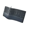 Tangentbord RAPOO NK8800 Ergonomisk trådbunden tangentbordskontor Dator Hållbart bälte Palm Support Rest Black 230927