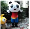 Promotional cute panda Mascot Costume Handmade Suits Party Dress Outfits Clothing Ad Promotion Carnival