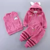 Rompertjes geboren Baby Jongens Kleding Herfst Baby Meisjes Kleding HoodiePant Outfit Kinderkostuum Pak Babykleding Voor Baby Warme Sets 230928