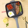 Poêles Oeuf Jambon Steak Durable Poêle Antiadhésive Petit Déjeuner Gaz Cuisinière À Induction Casserole Panelas Cuisson Maison Ustensiles De Cuisine Ustensiles De Cuisine