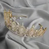 Grampos de cabelo de luxo acessórios de casamento tiaras e coroas headbands zircônia cúbica diadema feminino jóias headpieces