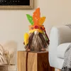 Objetos de decoración Figuras Acción de Gracias Gnomos de Otoño | Adornos de peluche de jefe africano hechos a mano, Festival de la cosecha, muñecas sin rostro, decoración para fiestas navideñas 230921