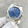 ZF Factory 15202 Herrens Watch Cal.2121 Rörelsediameter 39mm Ultra-tunn hölje Sapphire Crystal Glass Watch Mirror Stick Time Marker Luminous Waterproof Waterproof