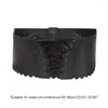 Belts Ruffle Edge Underbust Women Elegant Corset Curve Shaper Modeling Strap Slimming Waist Belt Solid Color Bustiers