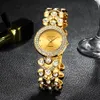Reloj de pulsera CRRJU de marca superior, reloj de lujo con diamantes para mujer, reloj de pulsera con cielo estrellado para mujer, reloj femenino, reloj femenino 295m