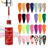 Smalto per unghie Venalisa Liner Gel 8ml French Gel per unghie Smalto UV LED Gel per pittura Nail Art Design Splendido colore glitterato Disegno fai da te Smalto 230927