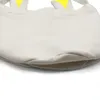 5pcs 보관 가방 승화 DIY 흰색 블랭크 리넨 토끼 귀에 버킷 모양의 핸드백 믹스 색상