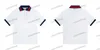 Xinxinbuy Mannen Designer Tee T-shirt 24ss Polo Dubbele Brief Borduren Pocket Korte Mouw Katoen Vrouwen Zwart S-2XL