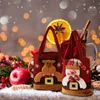 Décorations de Noël Sac à main de Noël Sac cadeau bonhomme de neige Sac cadeau pour enfants Sac à bonbons Joyeux Noël Décor Paquet à main Nouvel An