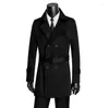 Trench da uomo Designer Moda Uomo Doppiopetto Autunno Uomo Cappotto lungo Uomo Abbigliamento Slim Fit Soprabito Manica Primavera