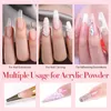 Nail Art Kits Acrylpulver und Flüssigkeitsset für die Nagelverlängerung Anfängerset mit Nagelbohrer Starter Kit 230927