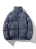 Herren Daunenparkas Juspinice Daunenjacke Herren Wintermode Jacke Mantel Solide Winddicht Übergroße Hip Hop Streetwear Blau Y2k Jacken Herren 230927