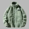 Herrenjacken Herren Lammfleece Winterjacken Lammwolle Teddy Kaschmir Fleece Jacke Mäntel Stehkragen Mode Lose Winterparkas Y2K Cloting 230927