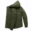 Vestes pour hommes Casual pour Techwear coupe-vent noir vert militaire Bomber Cargo printemps automne vêtements surdimensionnés 6XL 7XL 8XL 230927