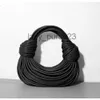 Quality Lady Bags Noodle Knot Cassette High Double Botteega Dumpling Bag Designer Handtas Bvbag Dames Dames Merk Totes Avond 2023 Portemonnee Leer Rond Q561