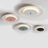 Plafondverlichting Led voor woonkamer Moderne armaturen Lamp Stoffen kroonluchter