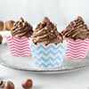 Bottiglie di stoccaggio 24 pezzi Porta cupcake di carta Involucri Pirottini per muffin