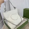 10a große Kapazität Handtaschen Kettenstreifen Silbertaschen Designer -Tasche Lady Luxus Handtaschen Spiegel Qualität Vielseitiger Schulter -Cross -Body -Tasche Frauen Geldbeutel