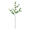 Decorative Flowers Artificial Plants Fake Realistic Leaf Natural Color Easy Maintenance Fine Texture Simulation For A