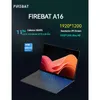 FIREBAT A16 nueva llegada 16 pulgadas 100% sRGB Ultra delgado DDR4 16G RAM 1TB 1920 1200 huella digital portátil Intel N5095 portátil