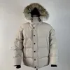 Jaquetas masculinas canadenses parka inverno impermeável pano homens lobo pele wyndham jaqueta com capuz fourrure outwear peles de guaxinim casaco quente140