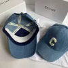 C Hut Baseball Caps Designer Hüte Hut für Männer Frauen Modische Cowboy Blau Baseball Kappe Kappe Sonnencreme Celi Hut KFZG Y9CJ