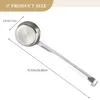 Spoons Tomato Pizza Sauce Spoon Soup Kitchen Spread Stainless Steel Ladle Baking Measuring Scoop Practical