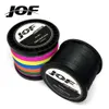 Braid Line Jof 300M 500M 1000M 8 Strands 4 Strands 10-80lb PE Wraded Fishing Wire Multifilament Line Strong Fishing Line Japan Multicolor 230927