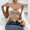 Tanks Femmes Femmes Satin Corset 2023 Cincher Bone Diamond Patchwork Rhombus Gold Bustier Crop Tops Sexy Party Clubwear Taille Shapewear Tank