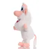 Pluszowe lalki zabawki Rosja kreskówka mała biała świnia pluszowa biała małpa miękka bawełniana akcja figurki