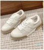 Women Match Sneakers Mesh Suede Calfskin Leather Party Wedding Dress Couple Skateboard Walking Wholesale Comfort Footwear