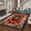 1 Stück Boho-Teppich mit persischem Blumenmuster, superweiche Bodenmatte aus Kunstschaffell für Wohnzimmer, Schlafzimmer, Nachttisch, leicht zu reinigen, waschbare, rutschfeste Überwurfteppiche für Halloween