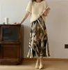 Skirts 2023 Style Women's Clothing Japan And South Korea Europe America Fashion Dissymmetry Printing Casual Loose