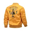 Jaquetas masculinas Hip Hop Jaqueta Homens Primavera Outono Fino Exército Preto Militar Motocicleta Ma-1 Piloto Homens Beisebol Bomber Jaqueta Homens 230927