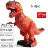 Intelligence toys Electric Domineering Dinosaur Model Tyrannosaurus Triceratops Stegosaurus Emulation Animal Toys Can Walk Will Roar Kids Gifts 230928