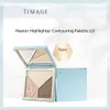 Correttore TIMAGE Master High Gloss Repairing Palette Caitang Tang Yi Ricercato personalmente ThreeColor OnePiece Matte Glitter Powder Nose 230927