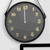 Horloges murales 6 pcs autocollant lettre horloge accessoires suspendus chiffres quartz numéro de remplacement bricolage romain grand 3D