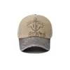 BALL CAPS 5 Färger Hot Stamping Monterey Bay Wash Vintage Baseball Cap Mervatile Soft Top Cap Fashionable Sunscreen Hat For Men and Women X0928