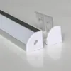 20m10pcs dużo 2m na sztukę Zanodowany profil aluminiowy dla paska LED Trójkąt kształt Strips335U