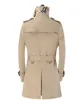 Men's Trench Coats 2023 Designer Fashion Mens Man Thin Long Coat Men Clothes Slim Fit Overcoat Sleeve Spring Autumn 875321987