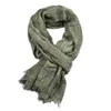 Scarves European and American Winter Men Scarf Cotton Linen Yarndyed Striped Men's Tassel Long Shawl Bufanda Male Accessories 230927