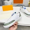 New Charlie Sneakers المطاط الخارجي المصنوع يدويًا مصممة مصممة فاخرة من مصمم العجل القماش الرجال أحذية عرضية أحذية غير رسمية 35-45 03