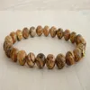 SN0231 Fashion Men's Bracelet Buddha Wrap Bracelet Jasper Beaded Stretch Bracelet Black Onyx bracelet 304t