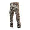 Мужские брюки с несколькими карманами, тактические мужские водонепроницаемые эластичные брюки в стиле милитари, мужские брюки-карго для прогулок и бега, повседневные брюки