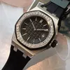 Kadın Saatleri İsviçre Hareketi İzle 37mm Bilek İzle Luminous Fashion Business Holwatch Montre de Luxe