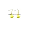 Stick Fox Flower Fruits Earrings Duck Rainbow Drop Earring Costume Trendy Style Woman Girl Jewelry Delivery Smtl8